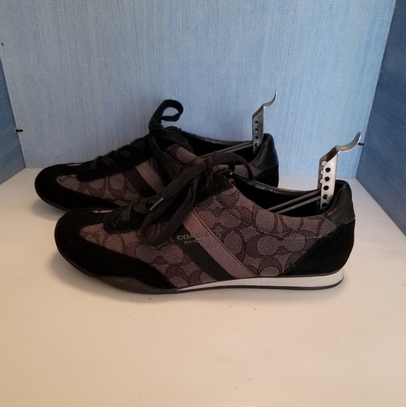 Coach Shoes - Coach Black and Gray Women's Sneakers